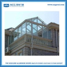 China alibaba glass sunroom/ retractable roof sun room /energy efficient glass house